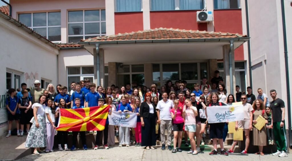Primary school exchange between Cisna and Skoroszyce, Poland and Primary School Andreja Saveski Kjikjish in Tetovo.
